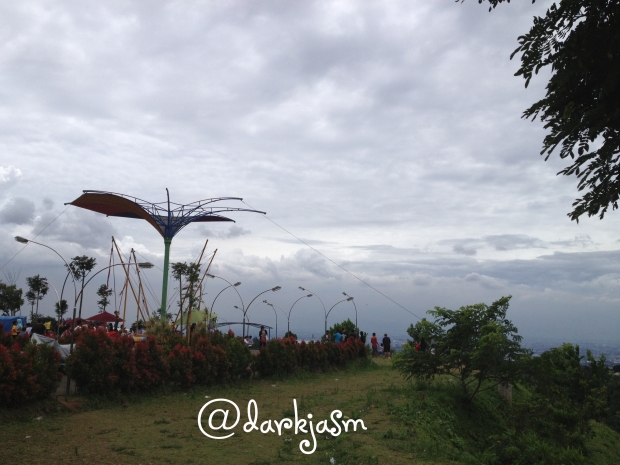 a view in Kampung Gajah
